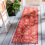 Safavieh Beach House 246 Rug, BHS246 - Red / Beige