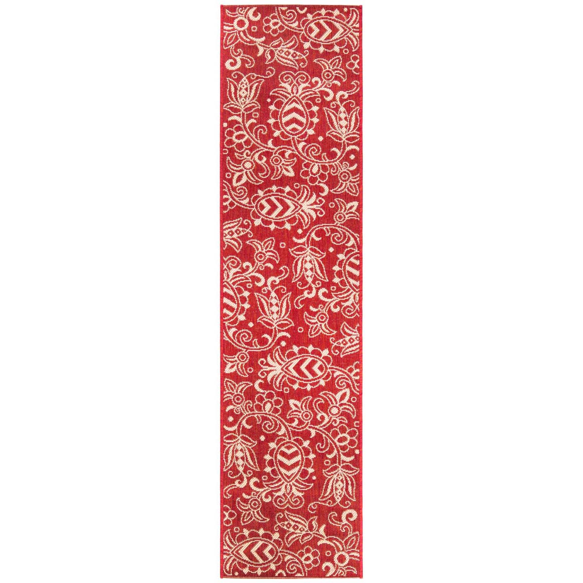 Safavieh Beach House 246 Rug, BHS246 - Red / Beige