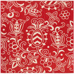 Safavieh Beach House 246 Rug, BHS246 - Red / Beige