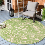 Safavieh Beach House 246 Rug, BHS246 - Green / Beige