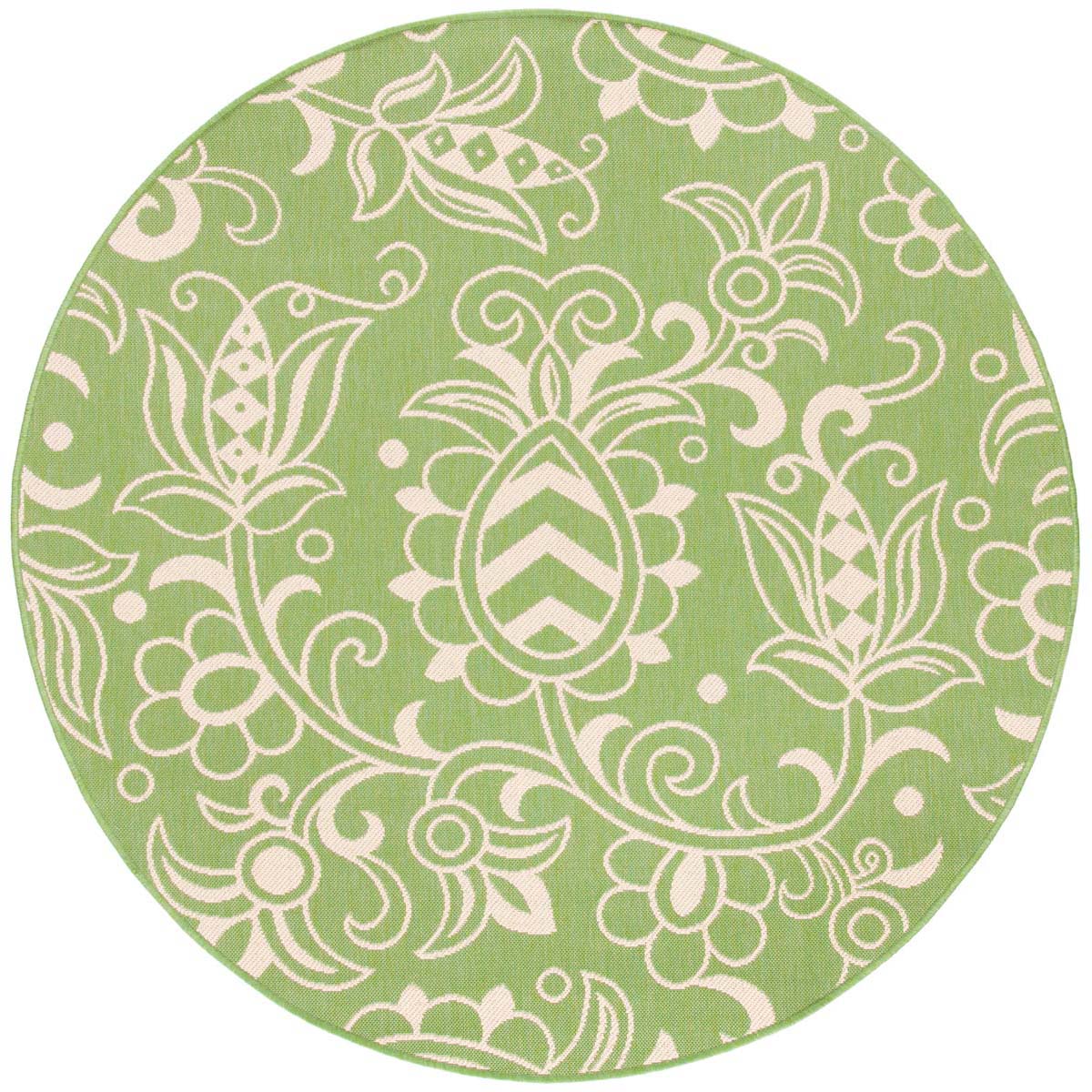 Safavieh Beach House 246 Rug, BHS246 - Green / Beige