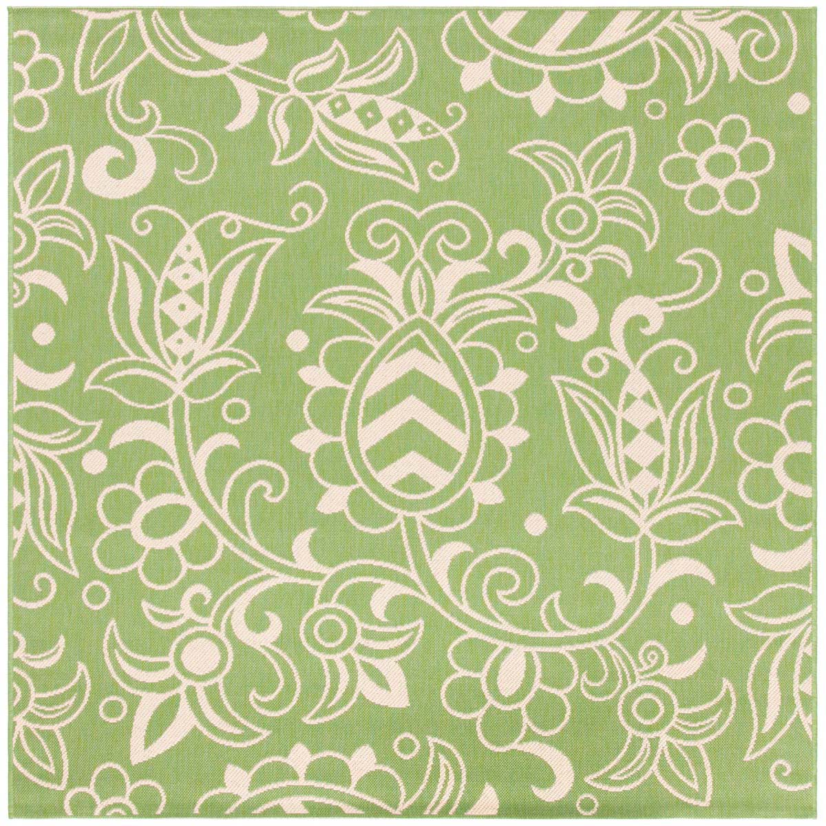 Safavieh Beach House 246 Rug, BHS246 - Green / Beige