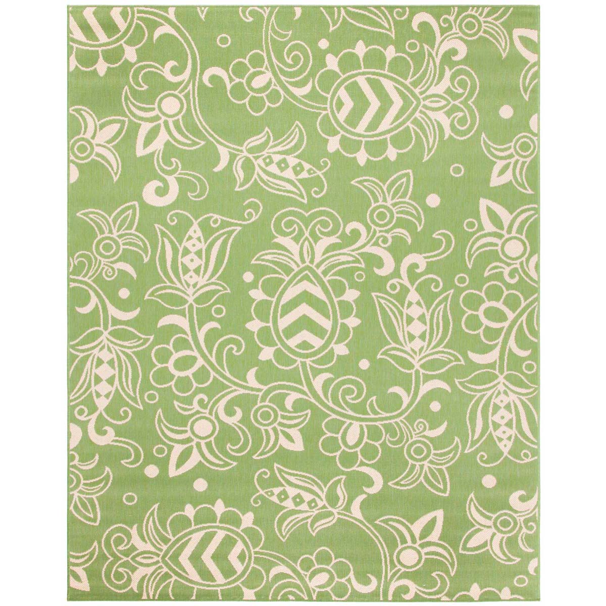 Safavieh Beach House 246 Rug, BHS246 - Green / Beige