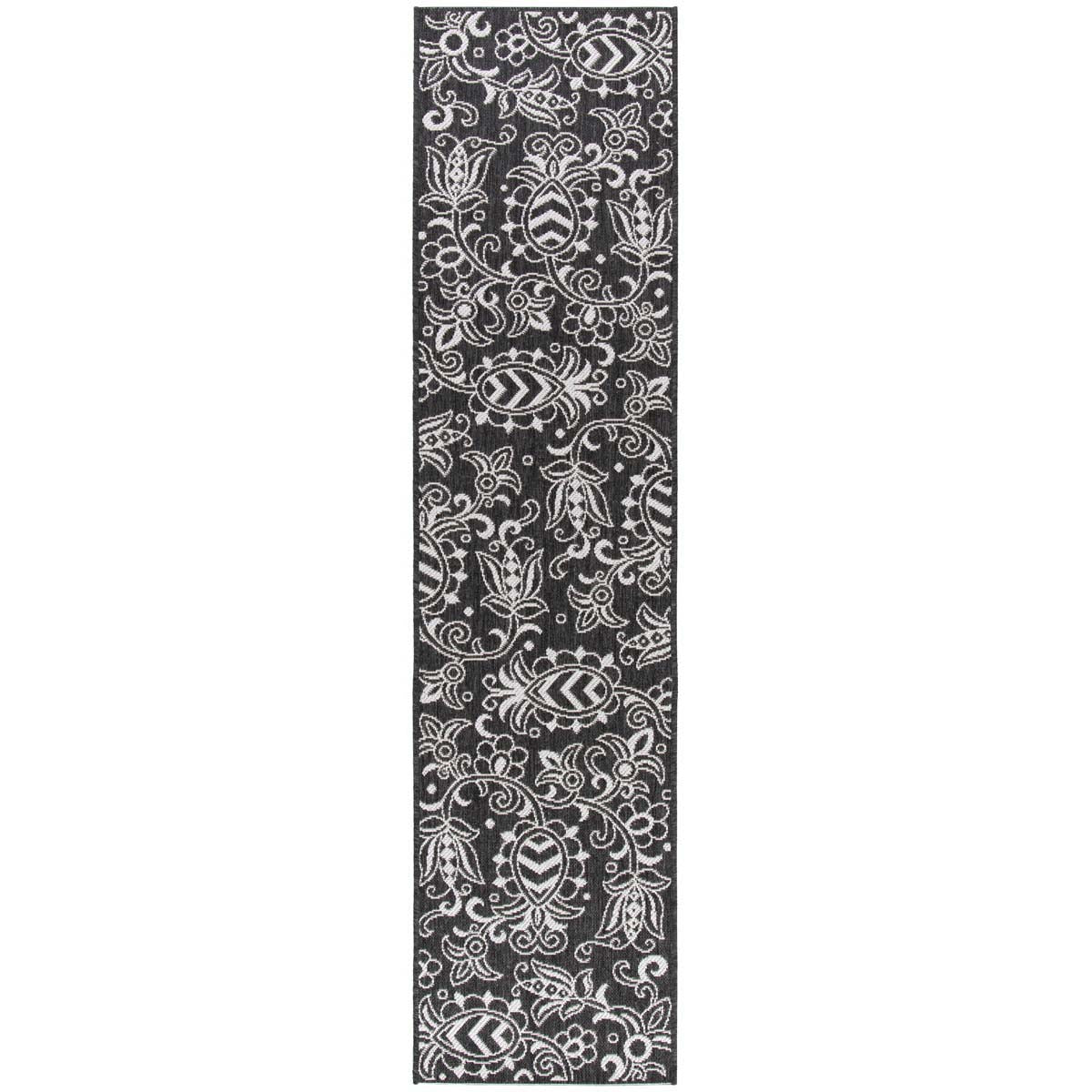 Safavieh Beach House 246 Rug, BHS246 - Black / Light Grey