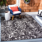 Safavieh Beach House 246 Rug, BHS246 - Black / Light Grey