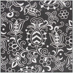 Safavieh Beach House 246 Rug, BHS246 - Black / Light Grey