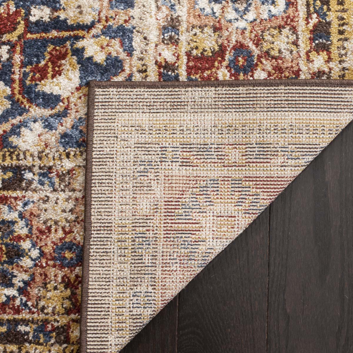 Safavieh Bijar 652 Rug, BIJ652 - Brown / Rust