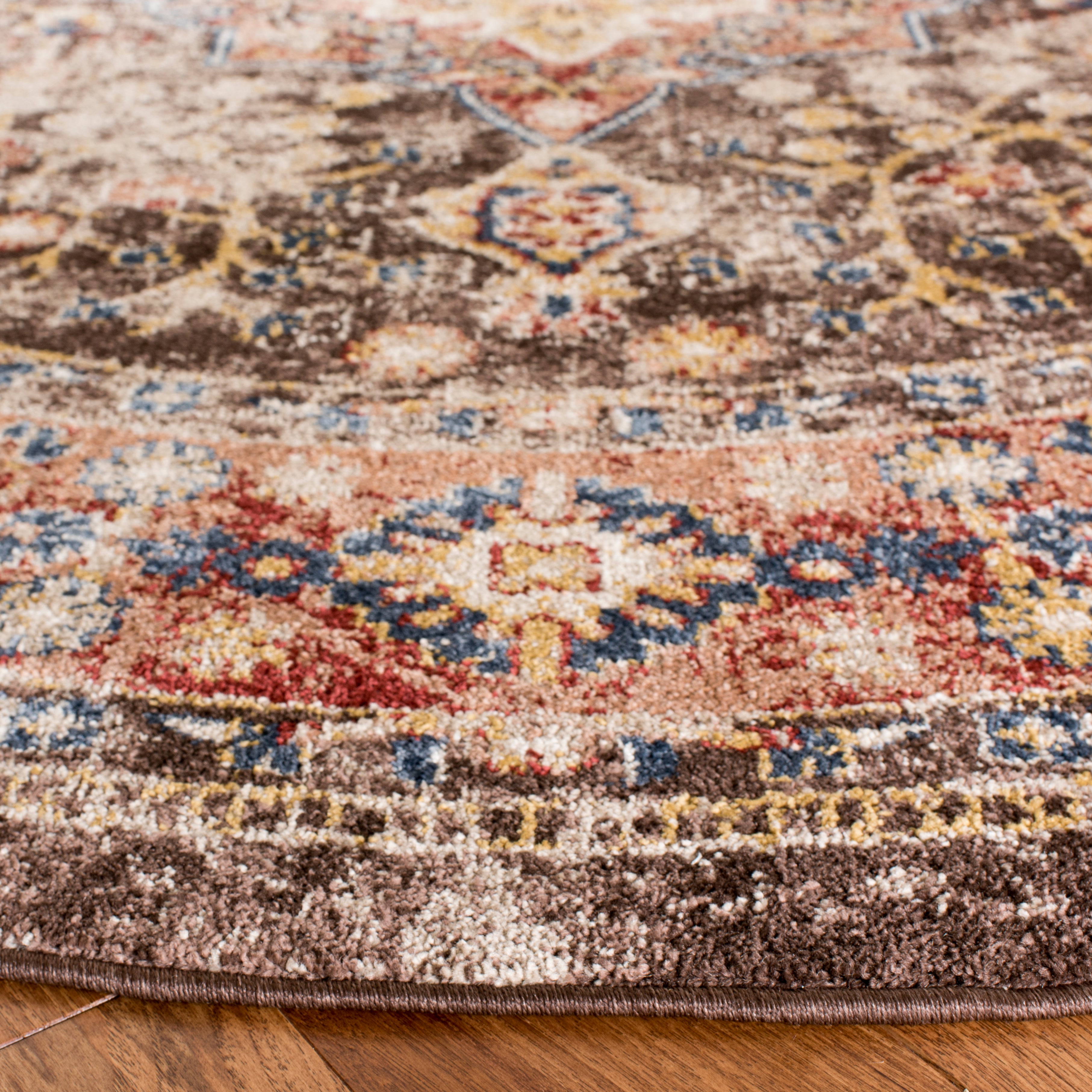 Safavieh Bijar 652 Rug, BIJ652 - Brown / Rust
