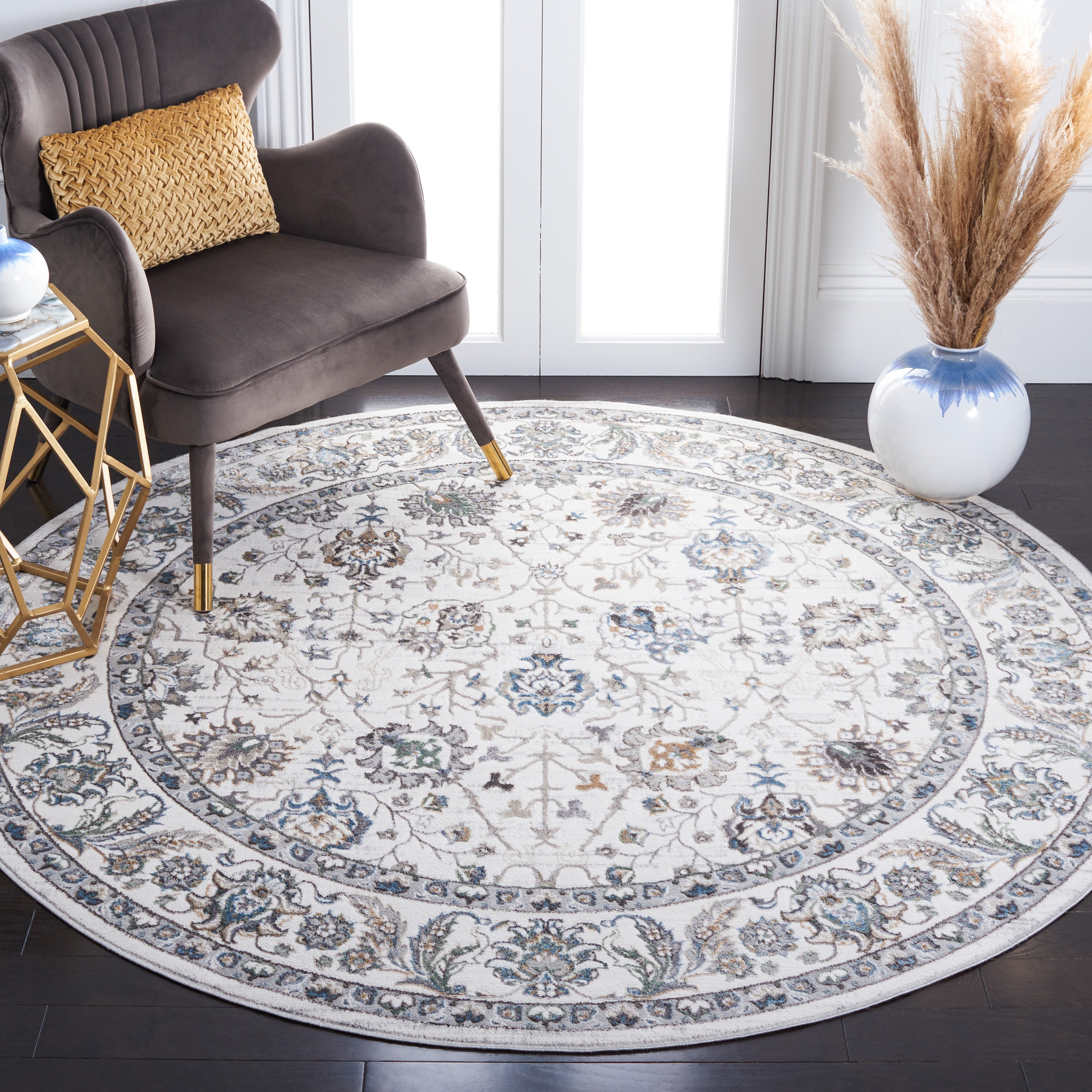 Safavieh Bel Air 210 Rug, BLA210 - Grey / Beige