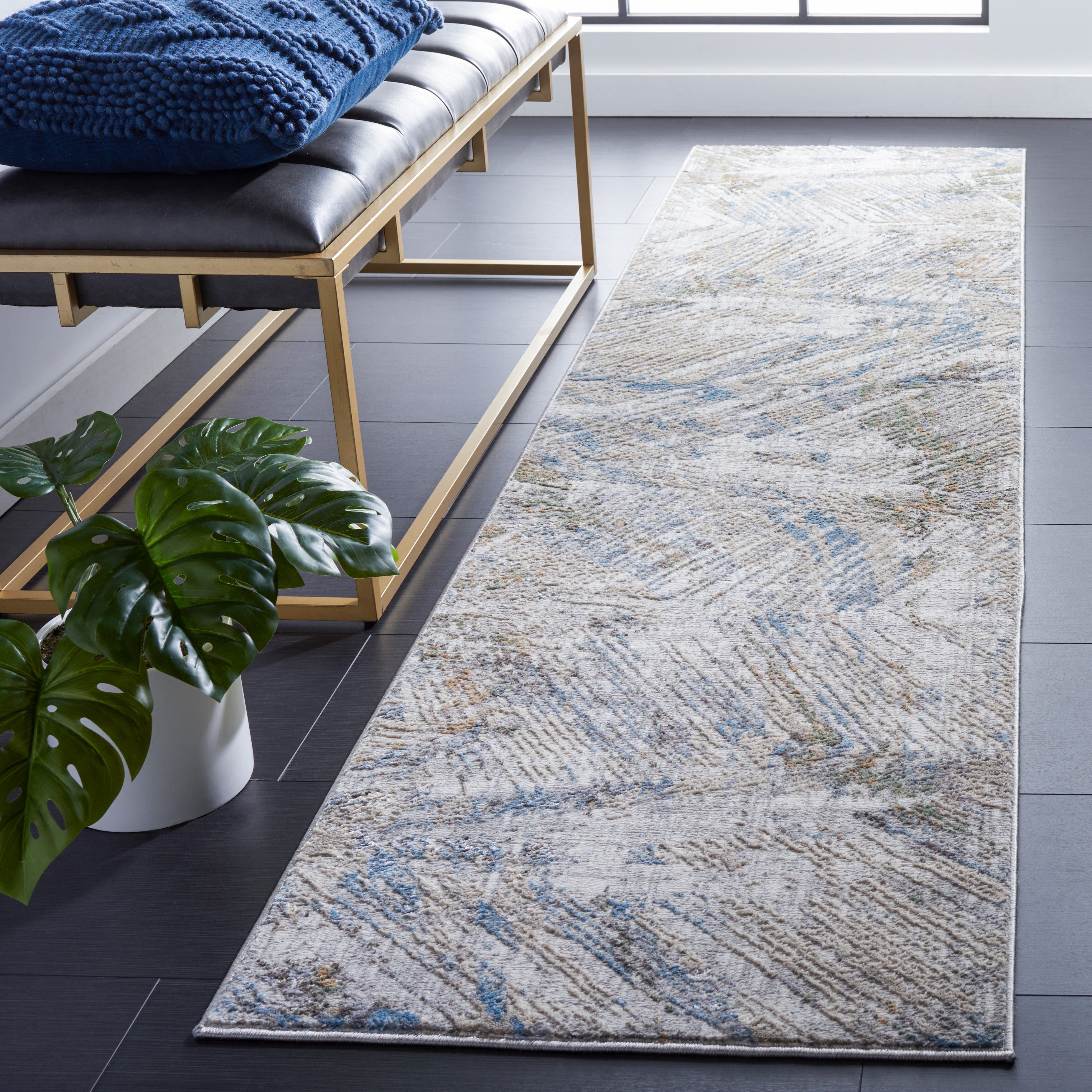 Safavieh Bel Air 224 Rug, BLA224 - Grey / Blue