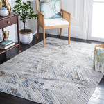 Safavieh Bel Air 224 Rug, BLA224 - Grey / Blue