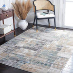 Safavieh Bel Air 226 Rug, BLA226 - Dark Grey / Gold