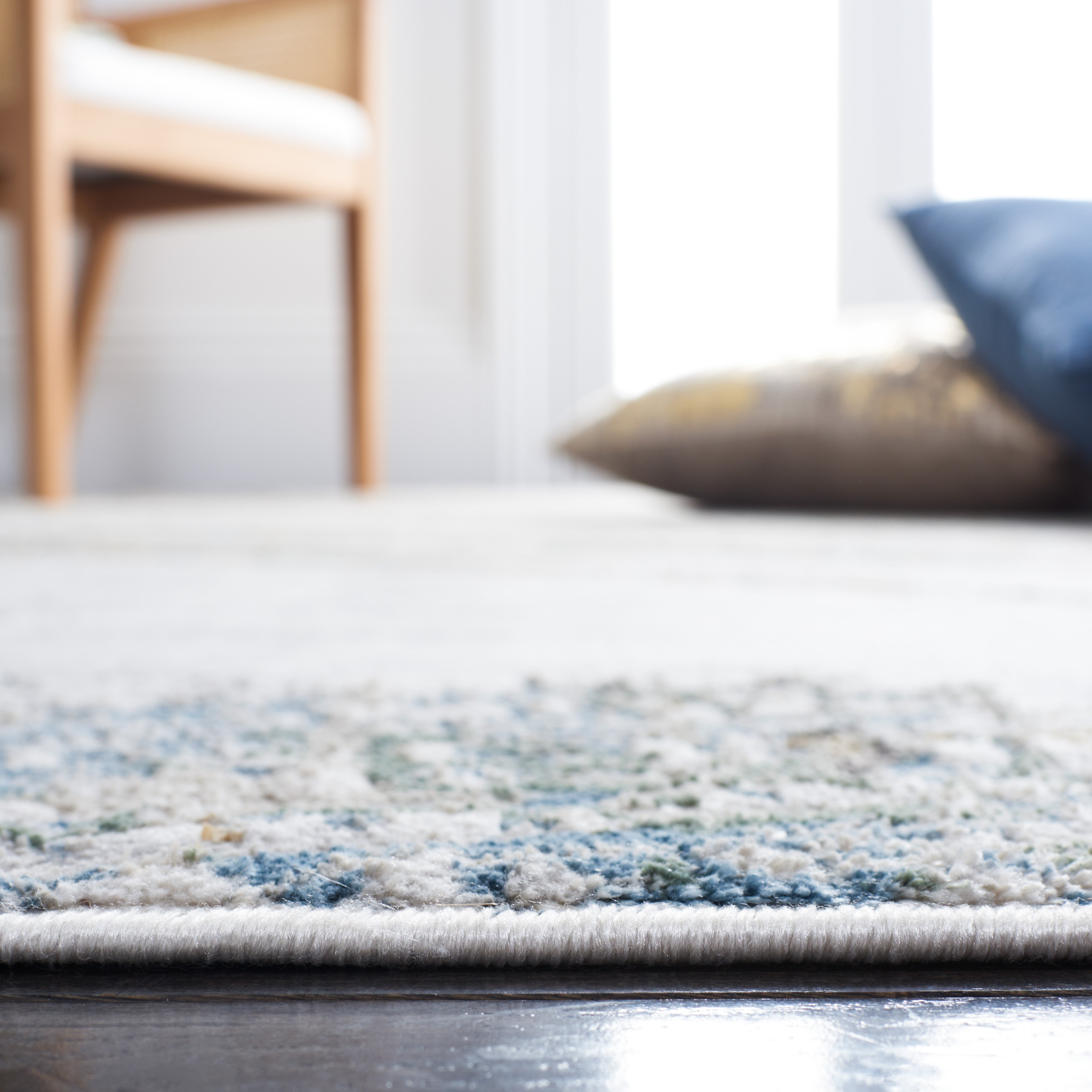 Safavieh Bel Air 228 Rug, BLA228 - Grey / Turquoise