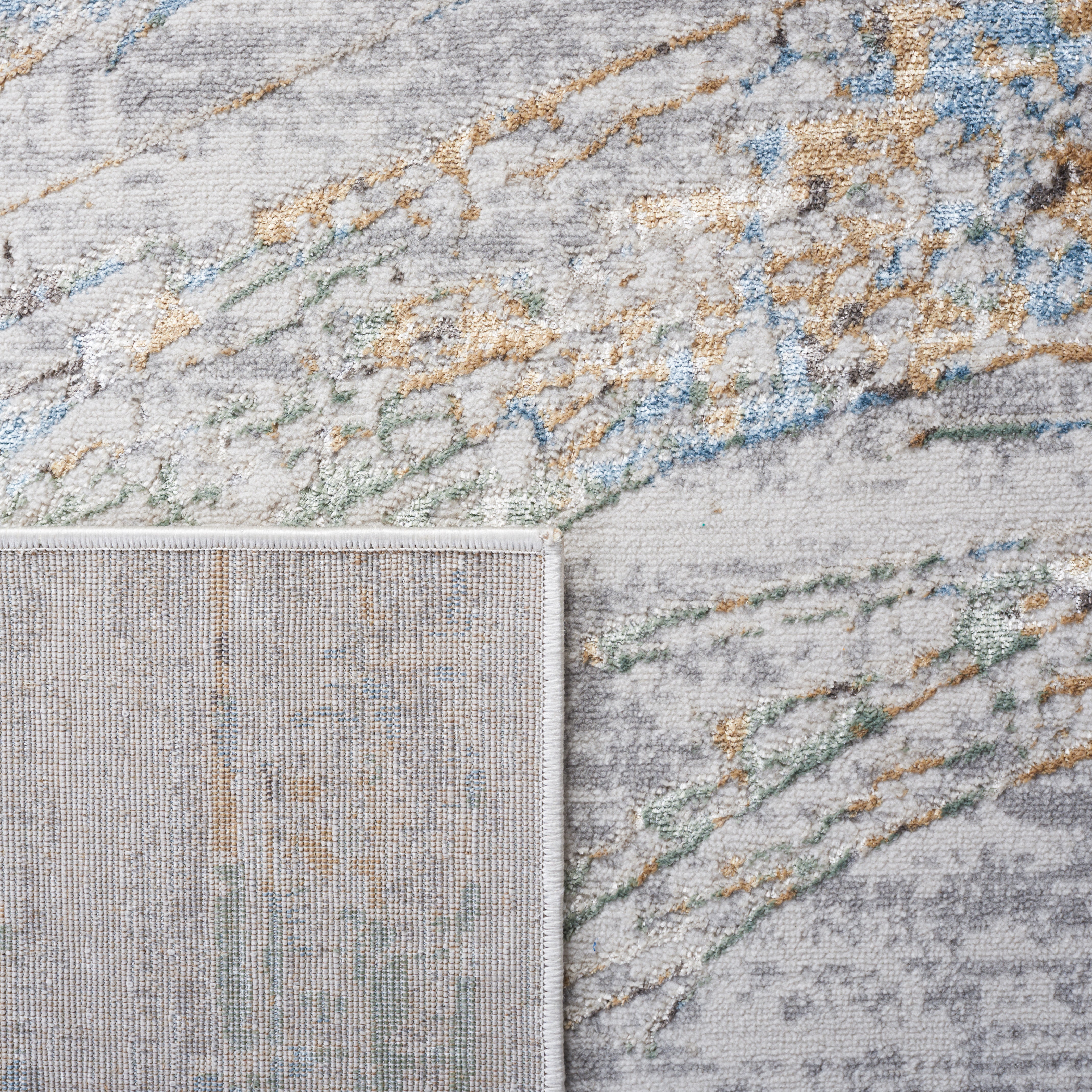 Safavieh Bel Air 228 Rug, BLA228 - Grey / Turquoise