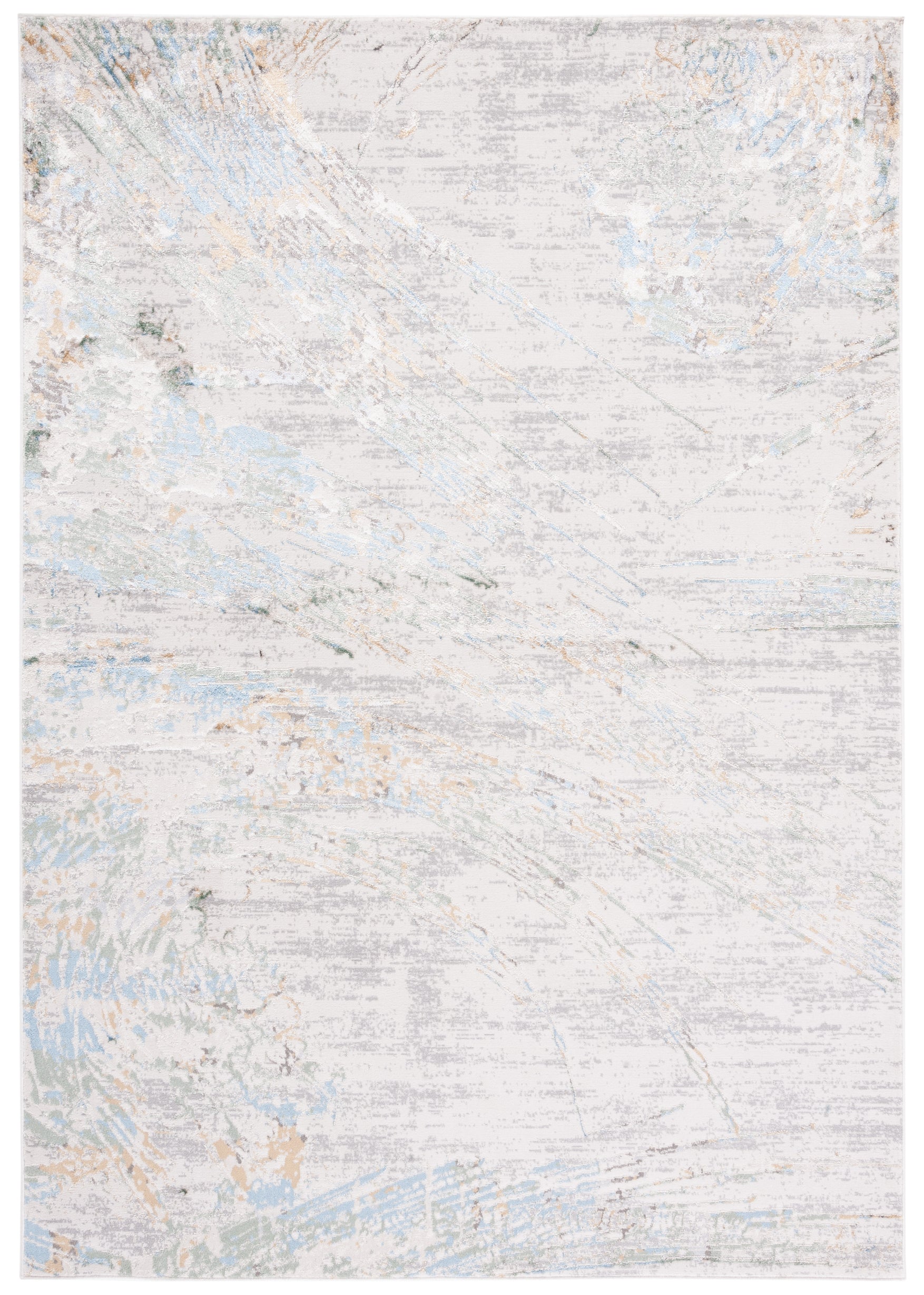 Safavieh Bel Air 228 Rug, BLA228 - Grey / Turquoise