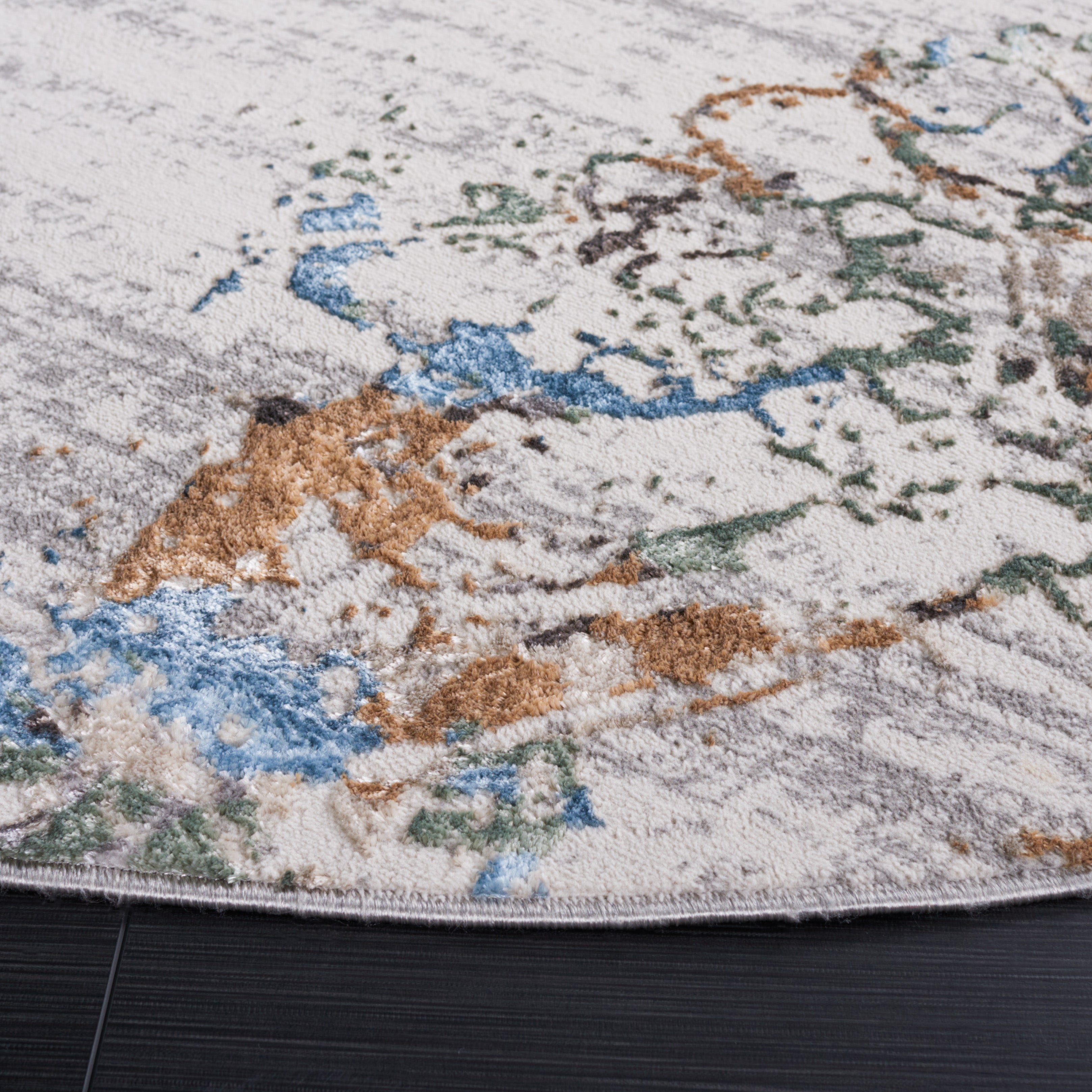 Safavieh Bel Air 228 Rug, BLA228 - Grey / Turquoise