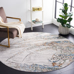 Safavieh Bel Air 228 Rug, BLA228 - Grey / Turquoise