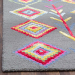 Safavieh Bellagio 551 Rug, BLG551 - Dark Grey / Multi
