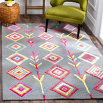 Safavieh Bellagio 551 Rug, BLG551 - Dark Grey / Multi