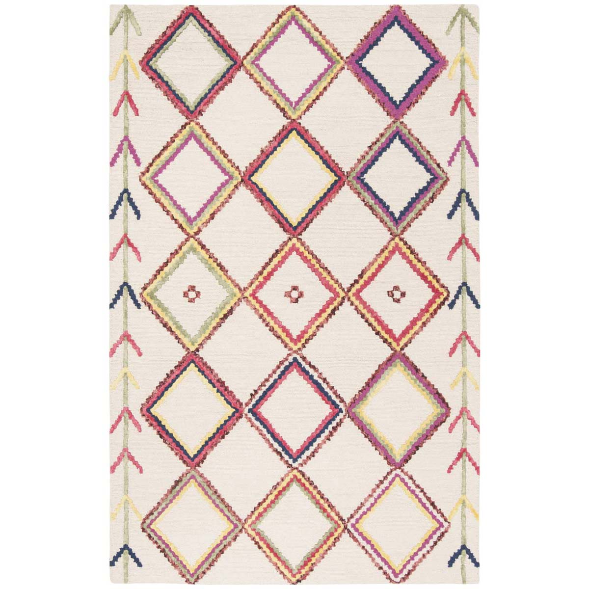 Safavieh Bellagio 563 Rug, BLG563 - Ivory / Multi