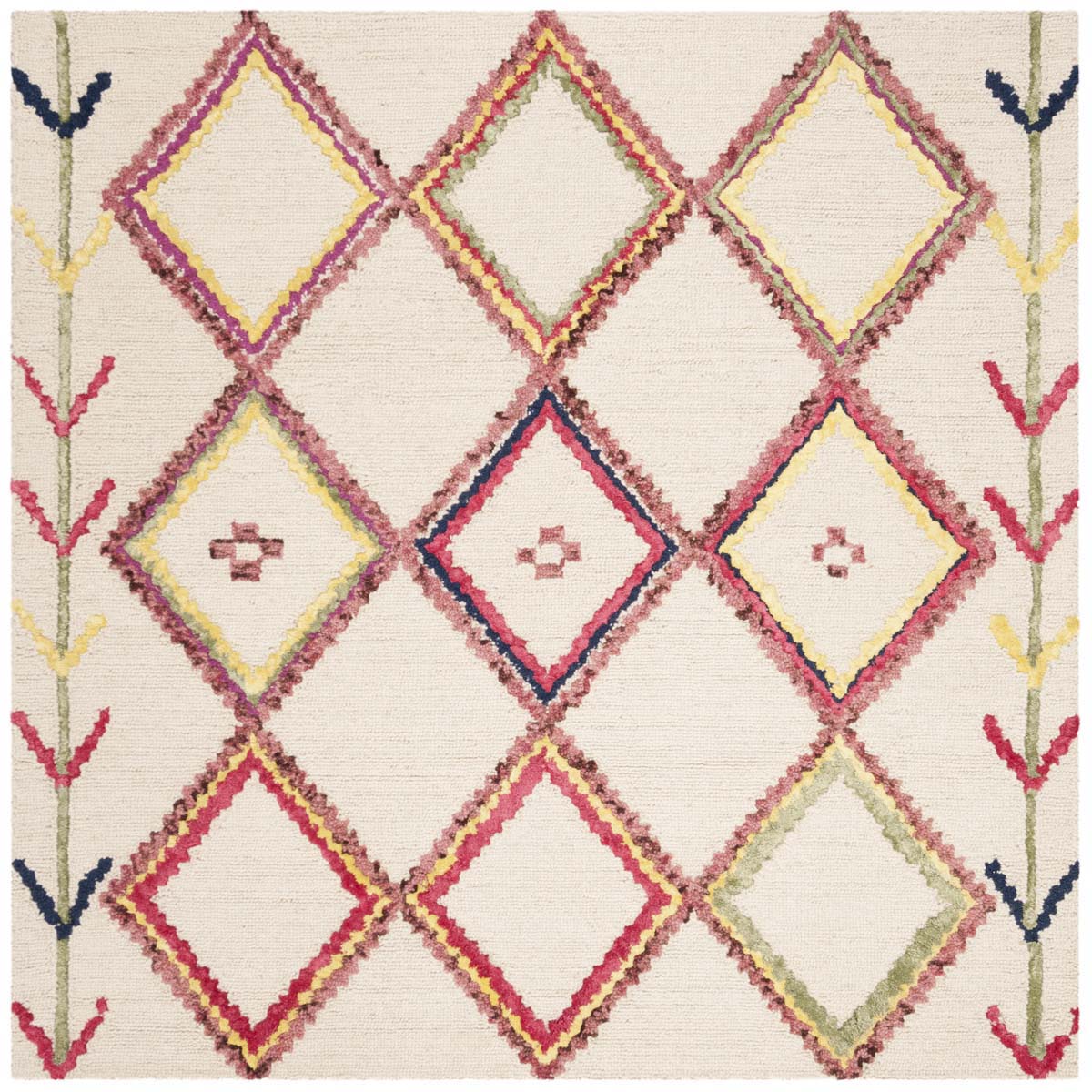 Safavieh Bellagio 563 Rug, BLG563 - Ivory / Multi