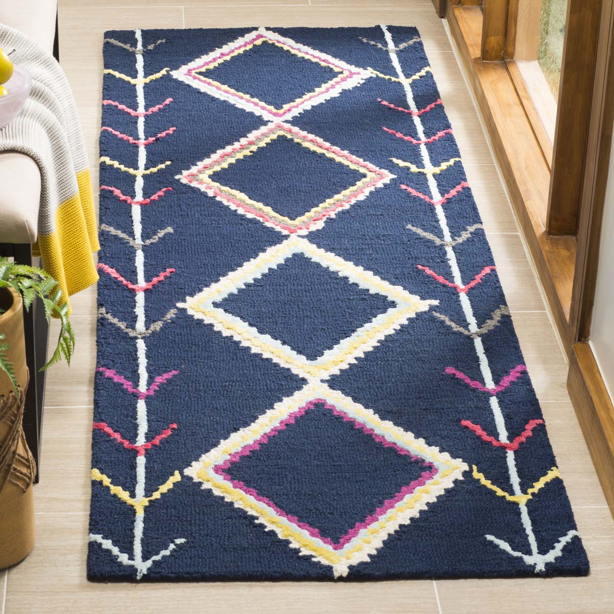 Safavieh Bellagio 563 Rug, BLG563 - Navy / Multi