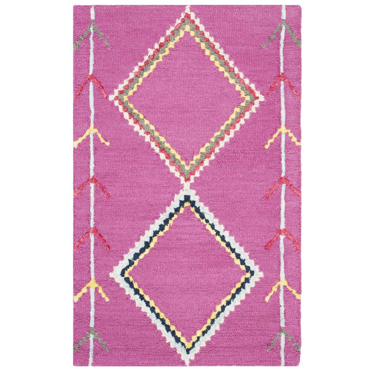 Safavieh Bellagio 563 Rug, BLG563 - Fuchsia / Multi