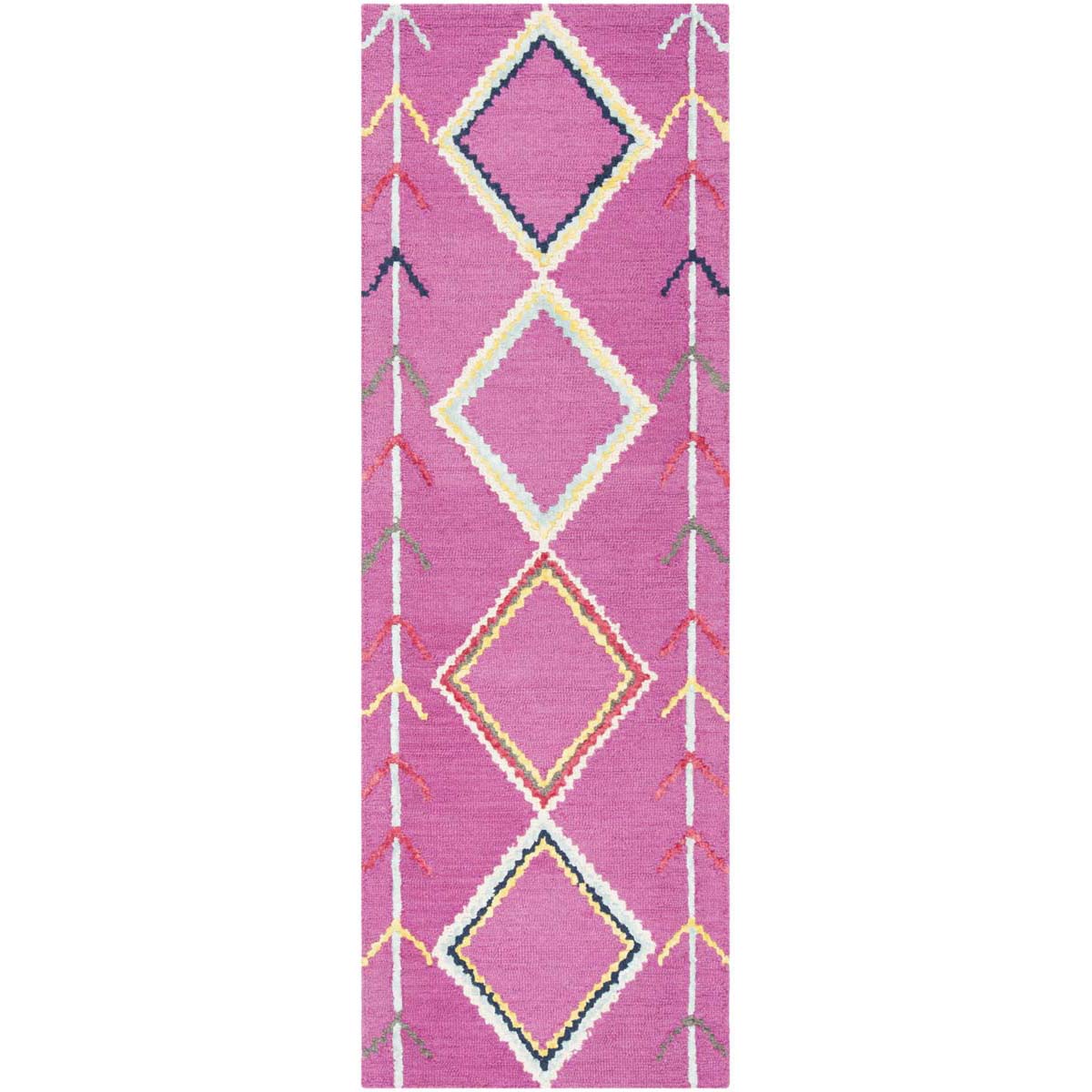 Safavieh Bellagio 563 Rug, BLG563 - Fuchsia / Multi