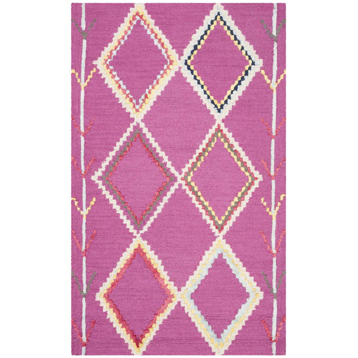 Safavieh Bellagio 563 Rug, BLG563 - Fuchsia / Multi