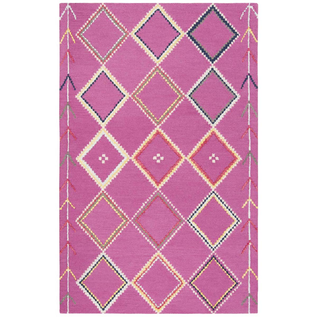 Safavieh Bellagio 563 Rug, BLG563 - Fuchsia / Multi