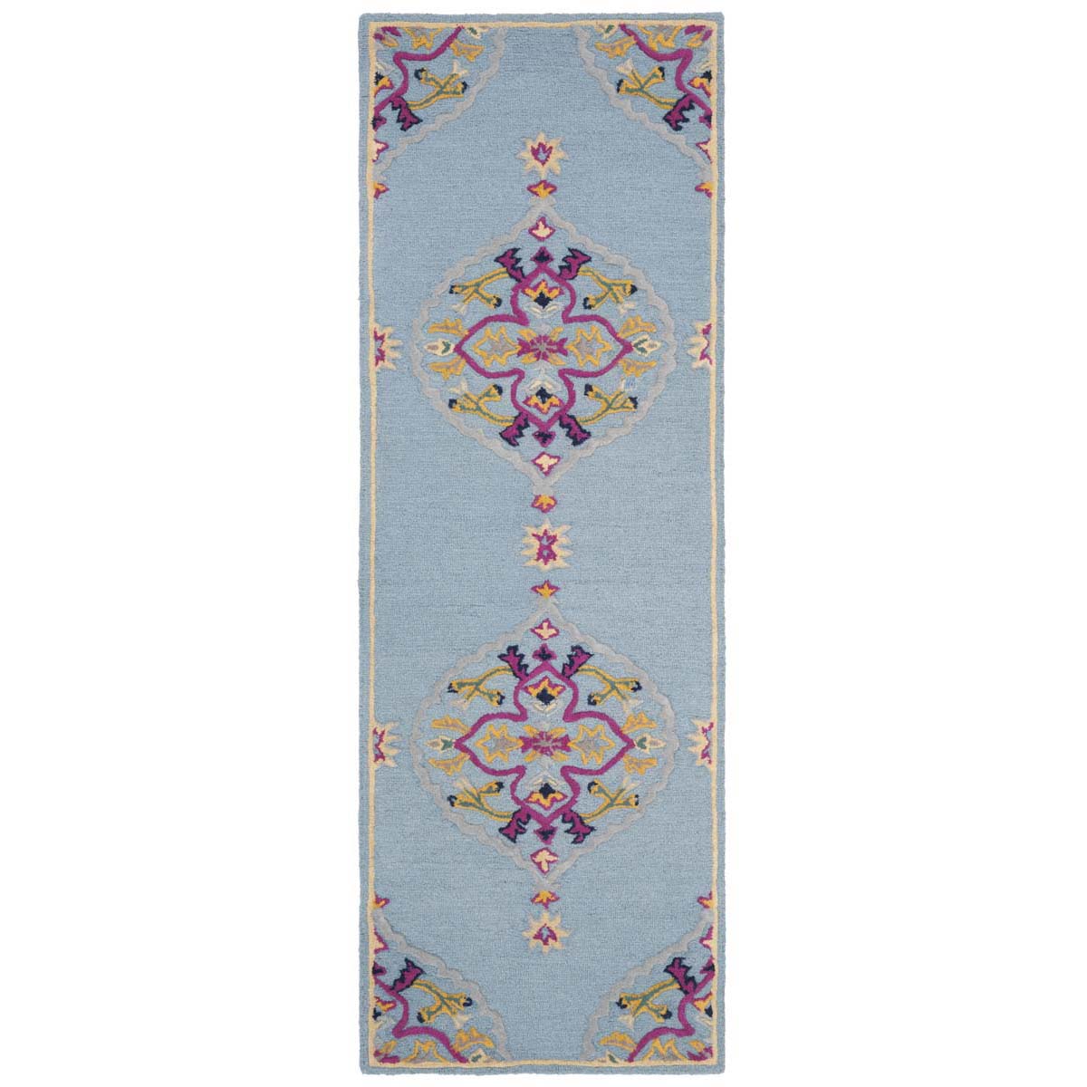 Safavieh Bellagio 605 Rug, BLG605 - Light Blue / Multi