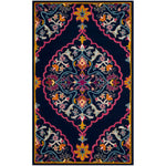 Safavieh Bellagio 605 Rug, BLG605 - Navy Blue / Multi