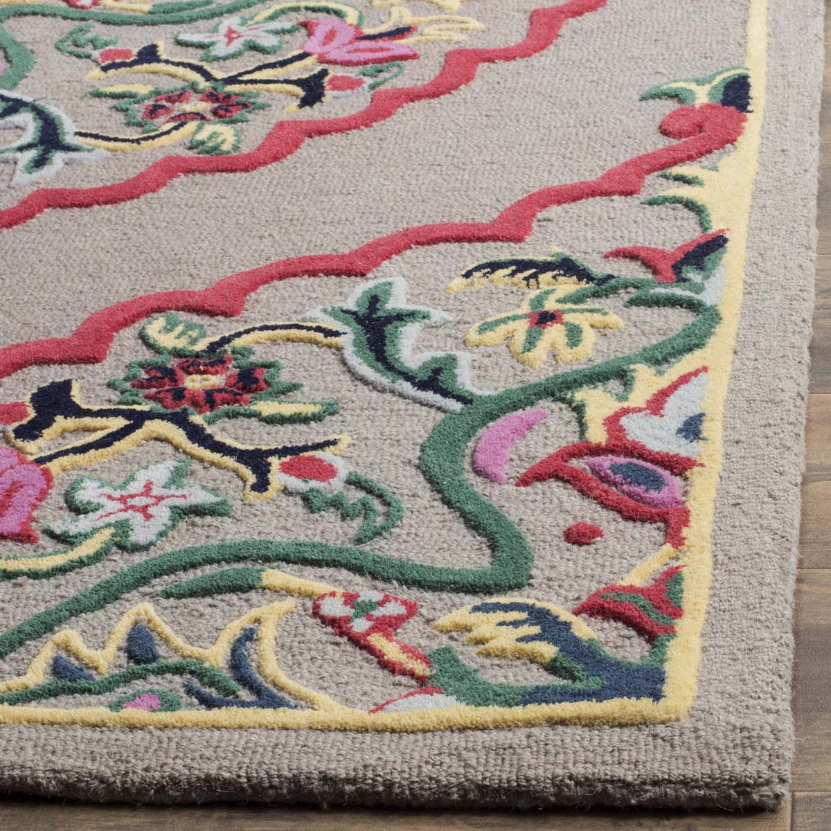 Safavieh Bellagio 605 Rug, BLG605 - Dark Grey / Multi