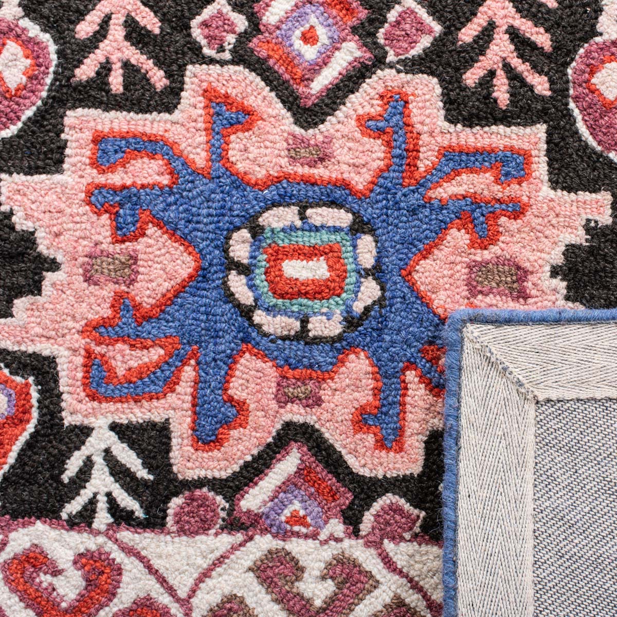 Safavieh Bellagio 606 Rug, BLG606 - Charcoal / Ivory