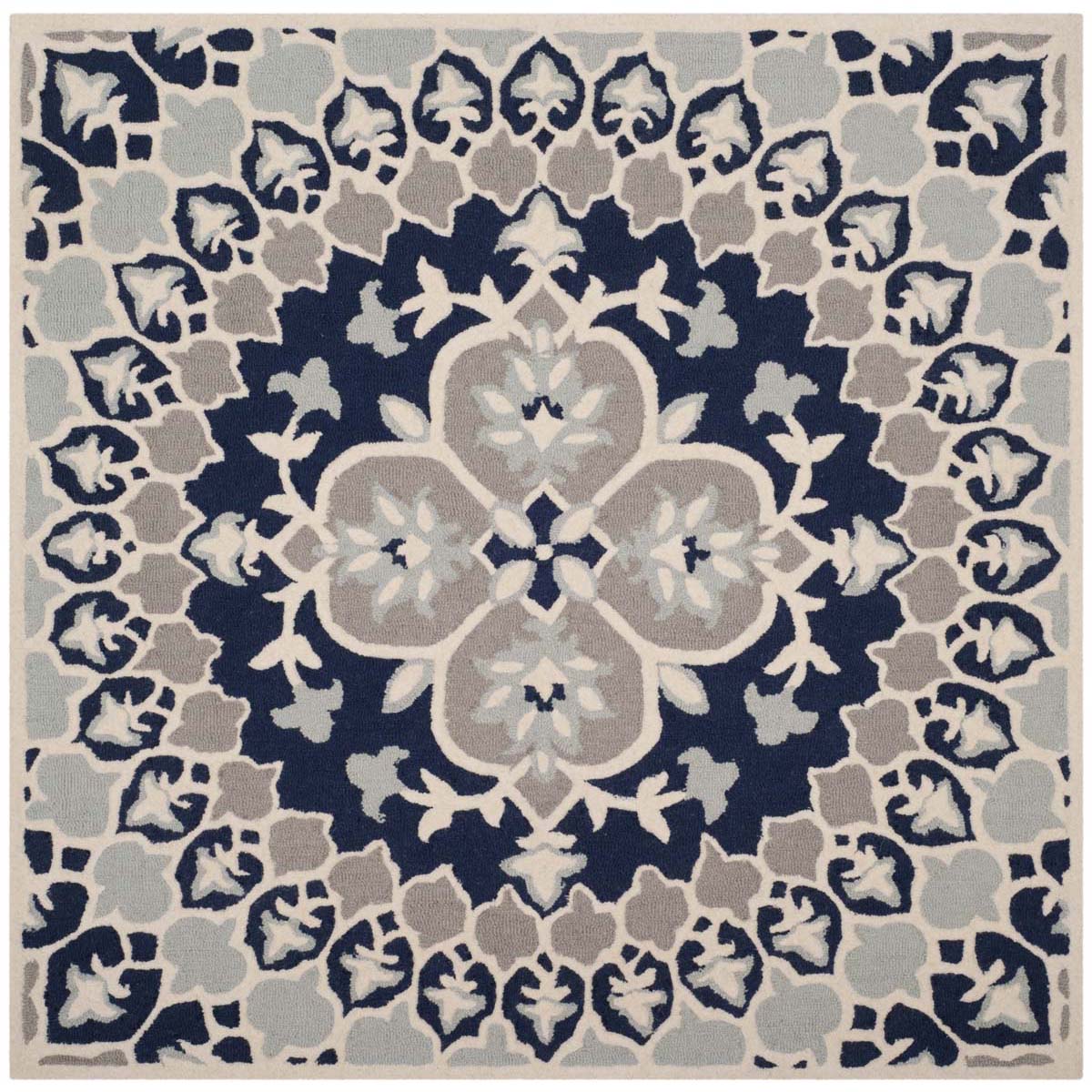 Safavieh Bellagio 610 Rug, BLG610 - Navy Blue / Ivory