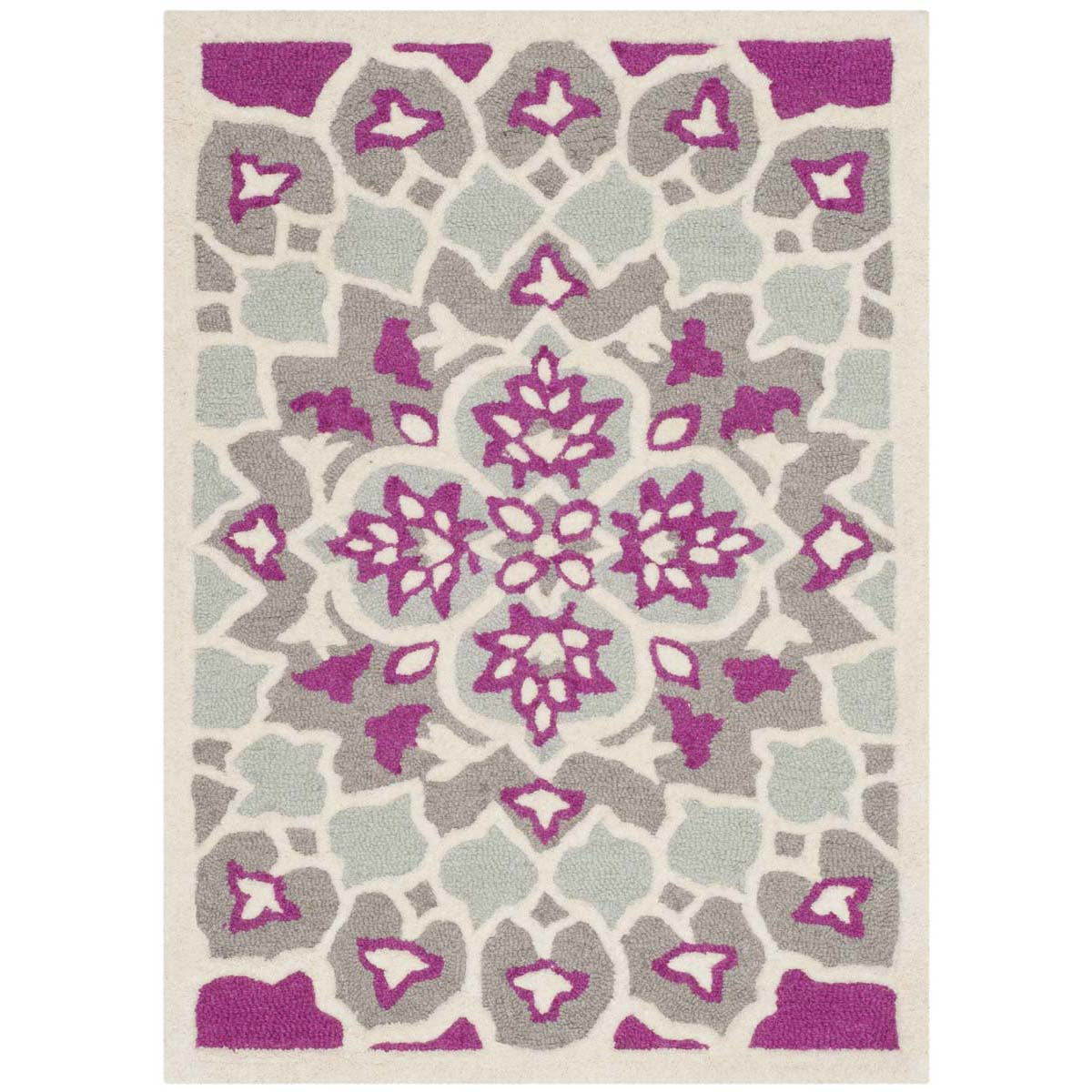 Safavieh Bellagio 610 Rug, BLG610 - Grey / Ivory