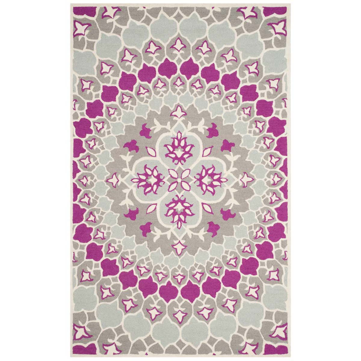 Safavieh Bellagio 610 Rug, BLG610 - Grey / Ivory
