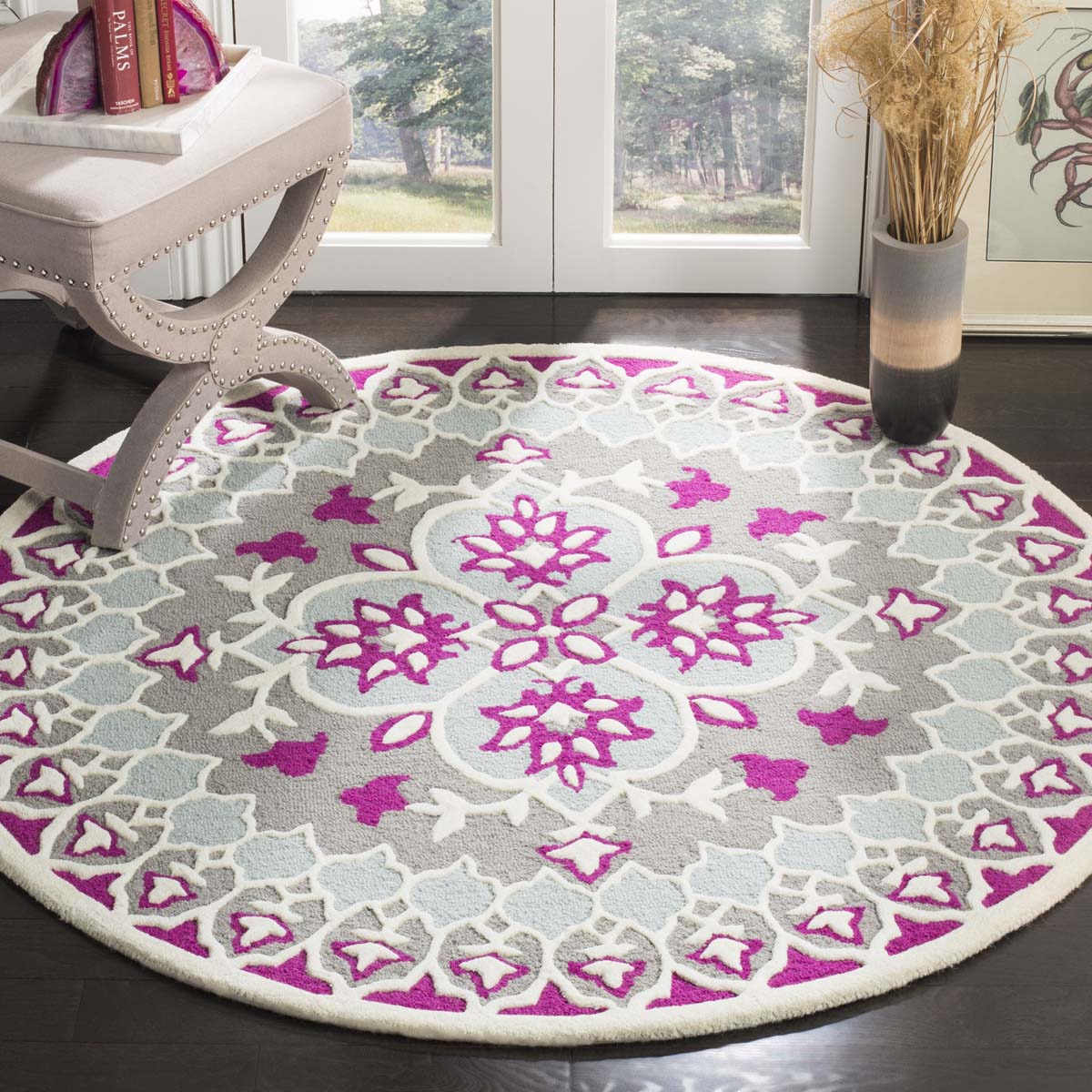 Safavieh Bellagio 610 Rug, BLG610 - Grey / Ivory