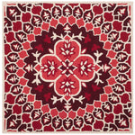 Safavieh Bellagio 610 Rug, BLG610 - Red / Ivory