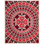 Safavieh Bellagio 610 Rug, BLG610 - Red / Ivory