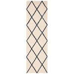 Safavieh Blossom 102 Rug, BLM102 - Ivory / Navy