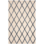 Safavieh Blossom 102 Rug, BLM102 - Ivory / Navy