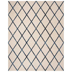 Safavieh Blossom 102 Rug, BLM102 - Ivory / Navy