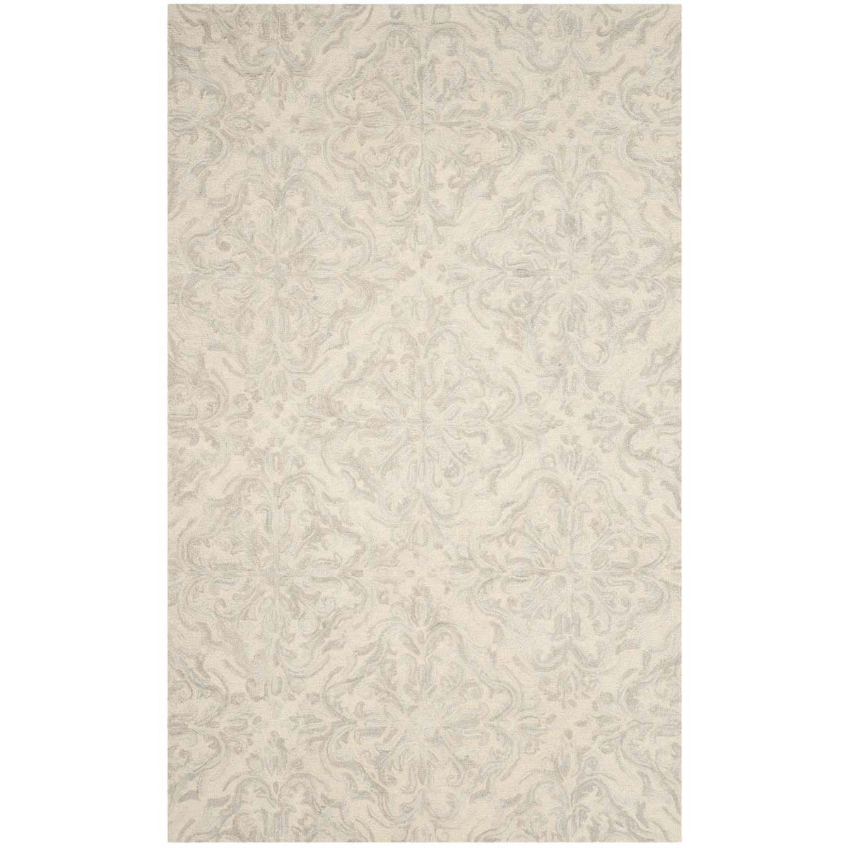 Safavieh Blossom 103 Rug, BLM103 - Ivory / Grey