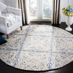 Safavieh Blossom 103 Rug, BLM103 - Blue / Ivory