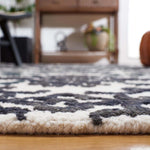 Safavieh Blossom 104 Rug, BLM104 - Ivory / Black