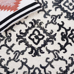 Safavieh Blossom 104 Rug, BLM104 - Ivory / Black