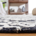 Safavieh Blossom 104 Rug, BLM104 - Black / Ivory