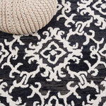 Safavieh Blossom 104 Rug, BLM104 - Black / Ivory