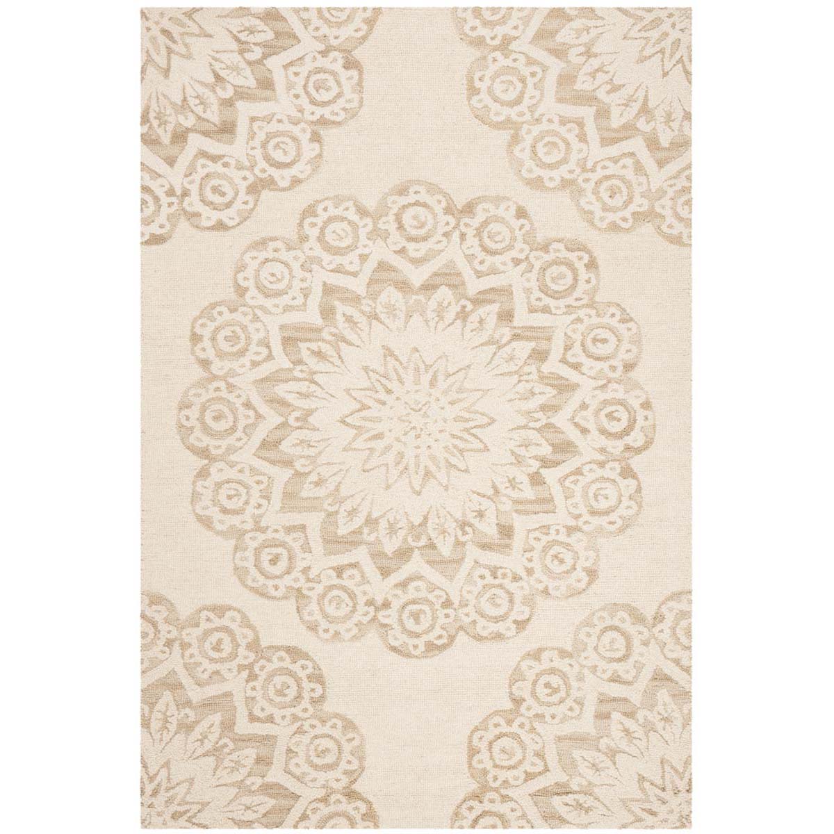 Safavieh Blossom 108 Rug, BLM108 - Ivory / Beige